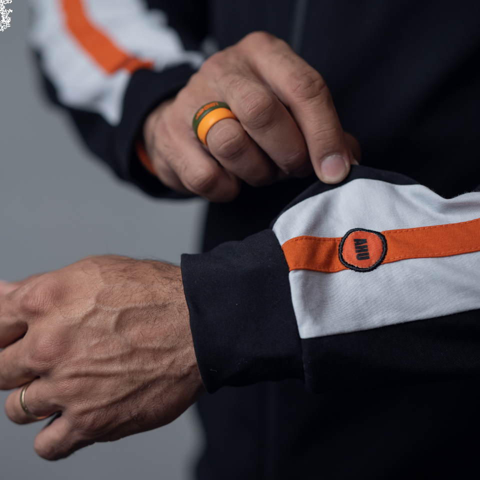Legendarios Guatemala Black/Orange/White Jacket  (LGF)