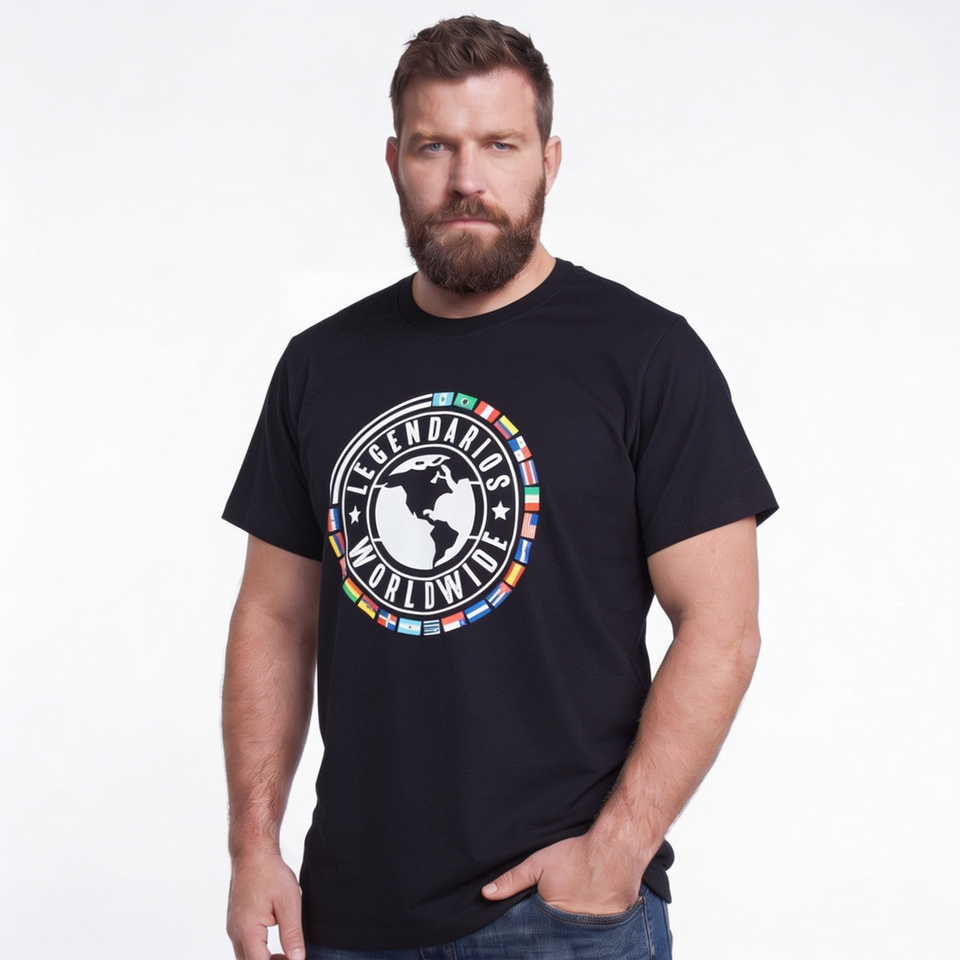 Countries Black Men's T-shirt