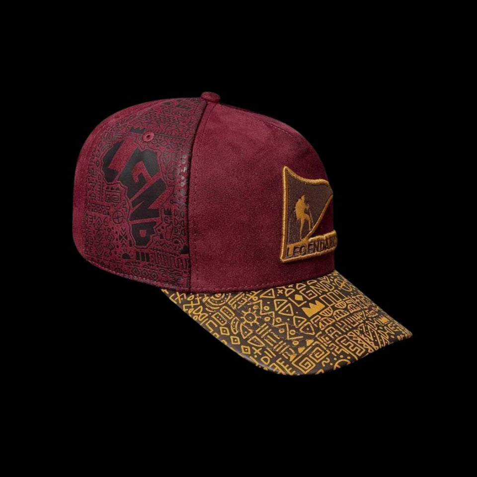 Gorra Africana "Vino Tinto" (FLD)